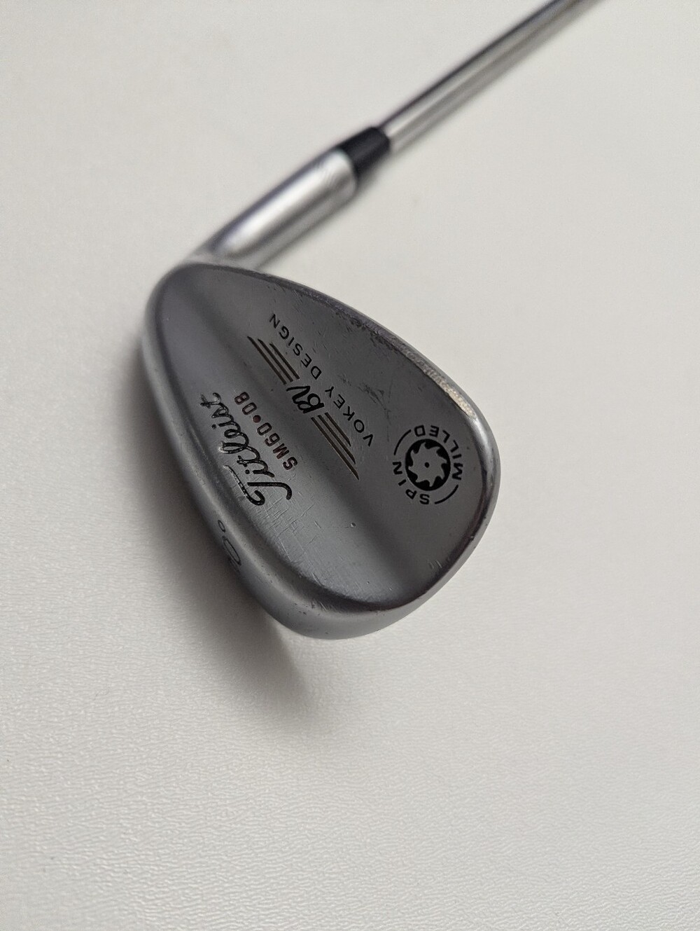 RH Titleist BV Vokey Spin Milled SM60-08 60° Lob Wedge 35" Golf Club